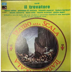 Verdi - Maria Callas, Giuseppe Di Stefano, Rolando Panerai, Herbert von Karajan – Il Trovatore 3LP Box