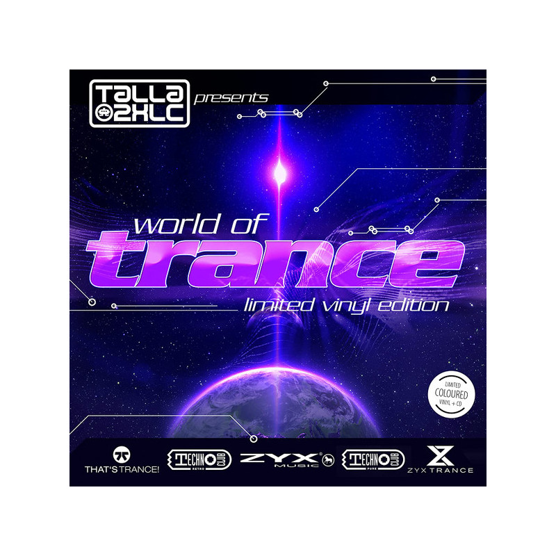 Varios - Talla 2XLC – World Of Trance (Limited Vinyl Edition) LP+ CD - Coloured Varios - Talla 2XLC – World Of Trance (Limited Vinyl Edition) LP+ CD - Coloured