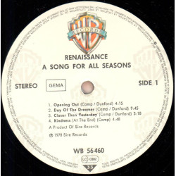 Renaissance – A Song For All Seasons