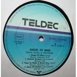 Frank Duval & Orchestra – Angel Of Mine