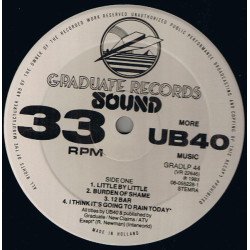 UB40 – More UB40 Music   2LP