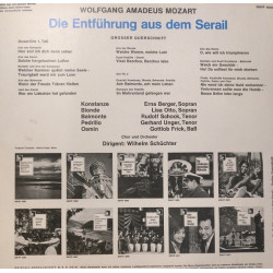 Wolfgang Amadeus Mozart – Die Entführung Aus Dem Serail ( Grosser Querschnitt)