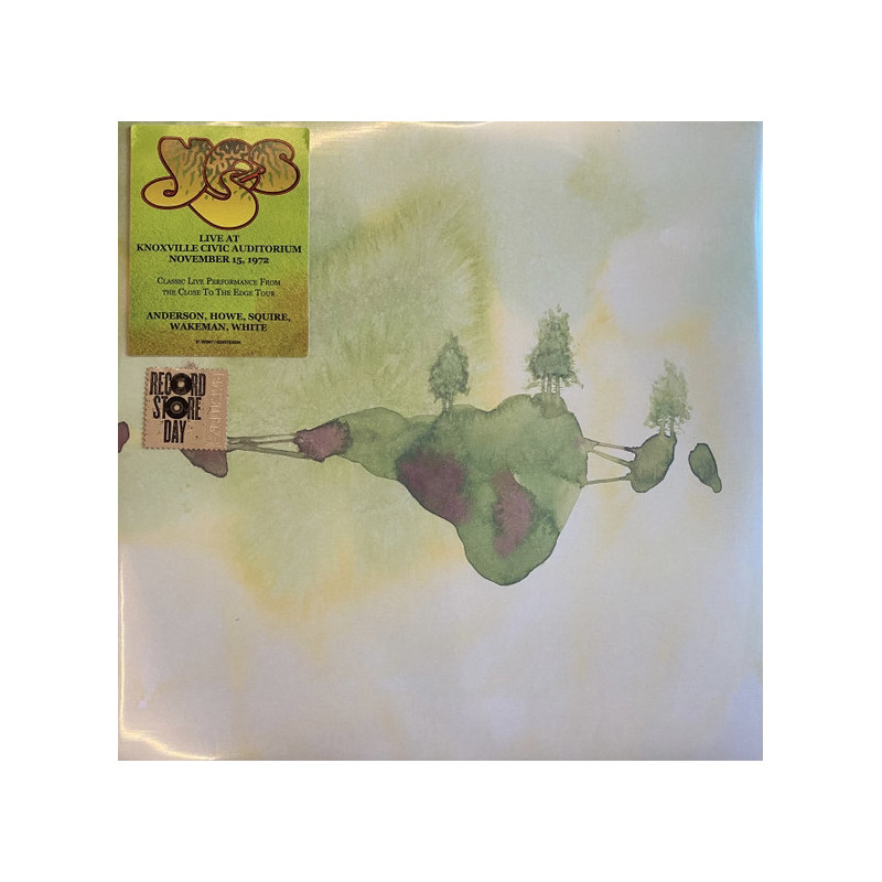 Yes – Live At Knoxville Civic Auditorium Knoxville, Tennessee November 15, 1972 3LP RSD 2023 Yes – Live At Knoxville Civic Auditorium Knoxville, Tennessee November 15, 1972 3LP RSD 2023