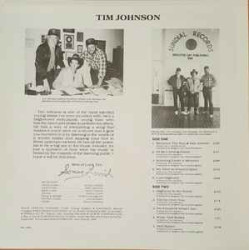 Tim Johnson ‎– Between The Sun And San Antone