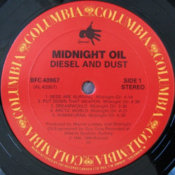 Midnight Oil ‎– Diesel And Dust
