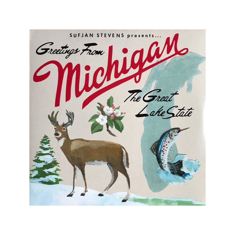 Sufjan Stevens – Greetings From Michigan: The Great Lake State 2LP Sufjan Stevens – Greetings From Michigan: The Great Lake State 2LP