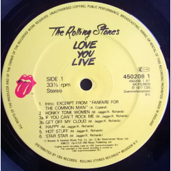 The Rolling Stones ‎– Love You Live 2LP