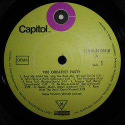 Jackson / Vincent ‎– The Greatest Party