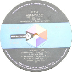 Wishbone Ash ‎– Argus