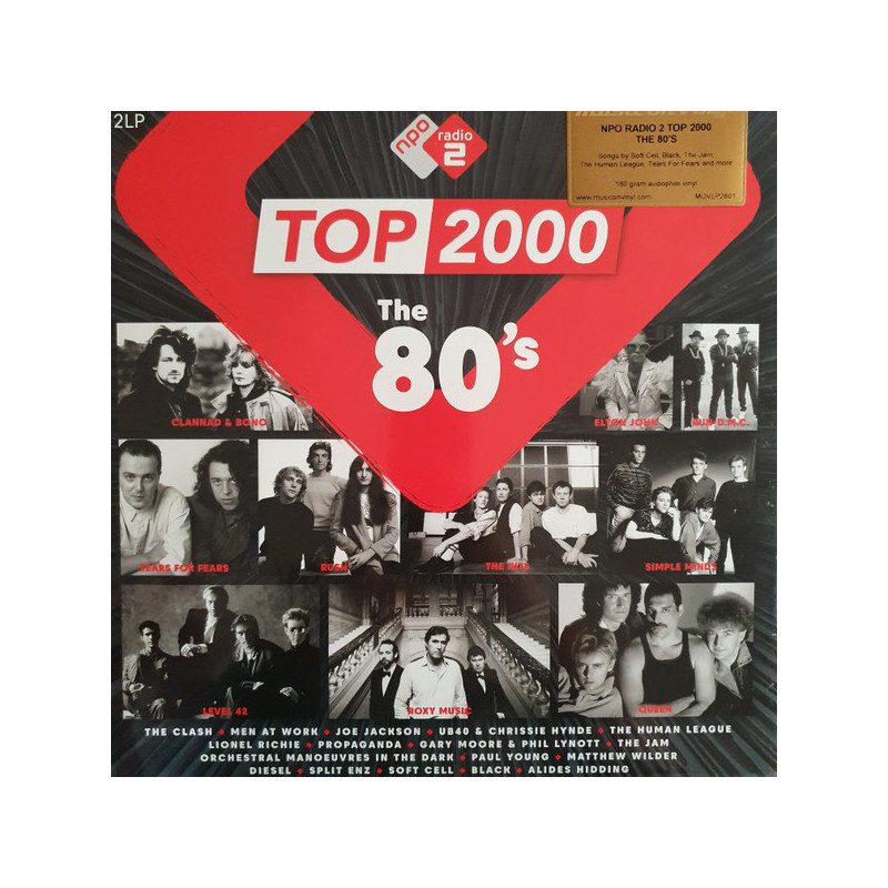 Various – Top 2000: The 80's 2LP Various – Top 2000: The 80's 2LP