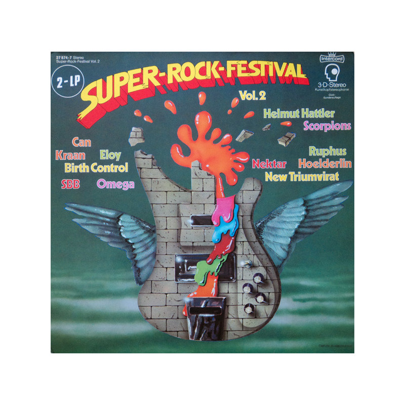 Various – Super-Rock-Festival Vol.2  2LP