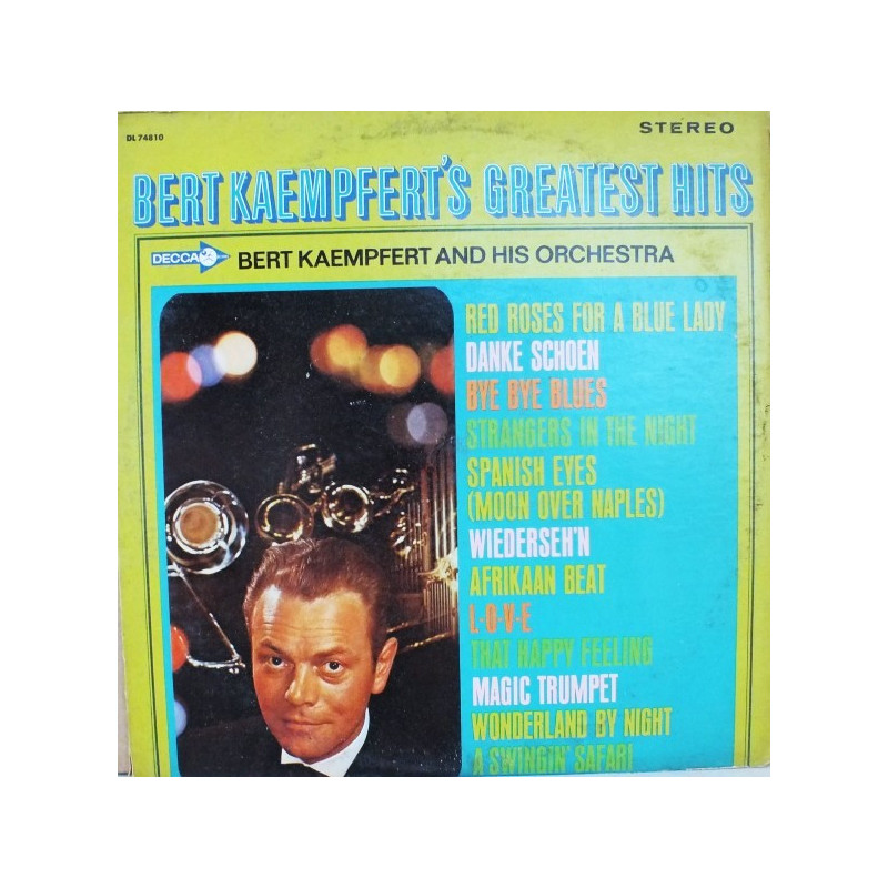 Bert Kaempfert And His Orchestra – Bert Kaempfert's Greatest Hits Bert Kaempfert And His Orchestra – Bert Kaempfert's Greatest Hits