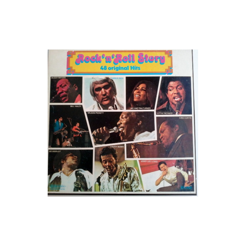Various – Rock'n'Roll Story 48 Original Hits 4LP Box Various – Rock'n'Roll Story 48 Original Hits 4LP Box