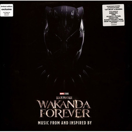 Various – Black Panther: Wakanda Forever - Music From And Inspired By  2LP