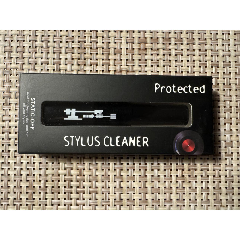 Šepetėlis su skysčiu patefono adatai valyti "Protected"