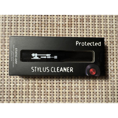 Šepetėlis su skysčiu patefono adatai valyti "Protected"