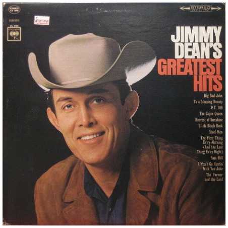 Jimmy Dean ‎– Greatest Hits