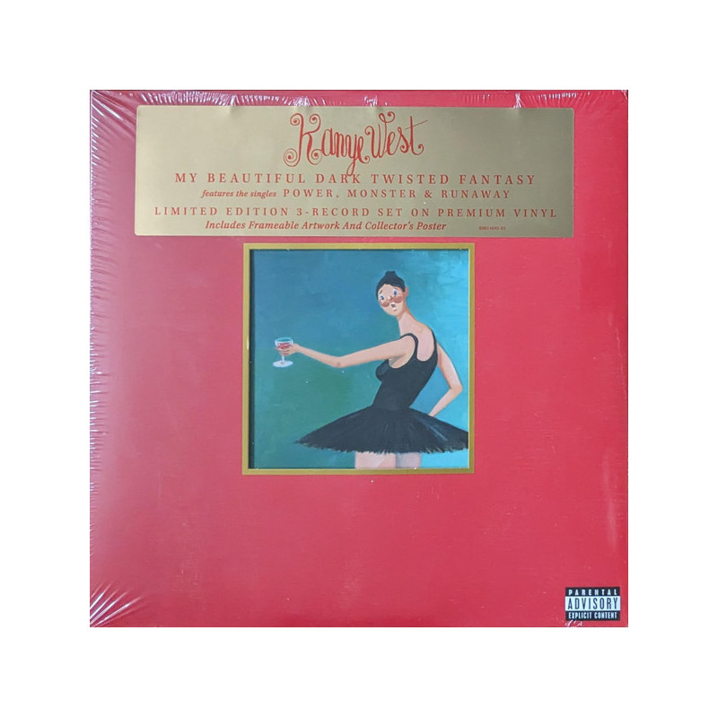 Kanye West – My Beautiful Dark Twisted Fantasy 3LP Kanye West – My Beautiful Dark Twisted Fantasy 3LP