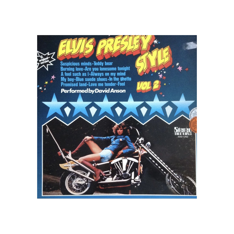 David Anson – Elvis Presley Style Vol.2 David Anson – Elvis Presley Style Vol.2