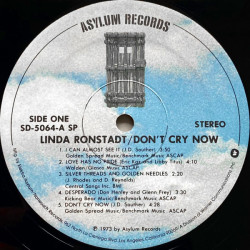 Linda Ronstadt – Don't Cry Now