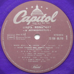 Linda Ronstadt – A Retrospective  2LP - Coloured