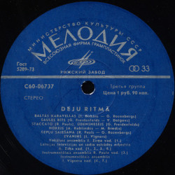 Various – Non Stop Dancing - Deju Ritmā