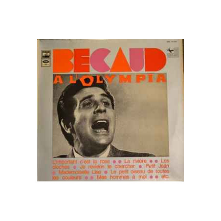 Gilbert Bécaud ‎– Bécaud À L'Olympia