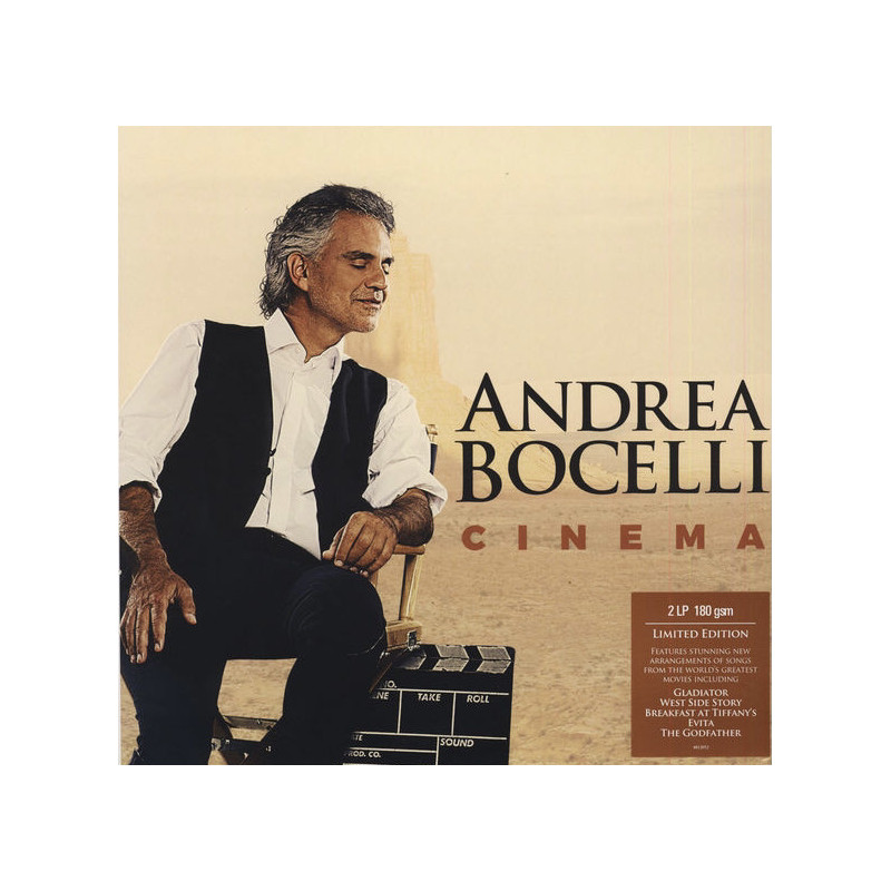 Andrea Bocelli – Cinema (Deluxe Edition) 2LP Andrea Bocelli – Cinema (Deluxe Edition) 2LP