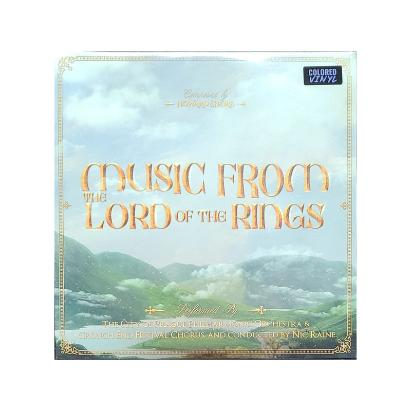 The City Of Prague Philharmonic Orchestra, Crouch End Festival Chorus – Music From The Lord Of The Rings Trilogy 3LP - Coloured The City Of Prague Philharmonic Orchestra, Crouch End Festival Chorus – Music From The Lord Of The Rings Trilogy 3LP - Coloured