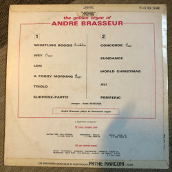 André Brasseur ‎– The Golden Organ Of André Brasseur