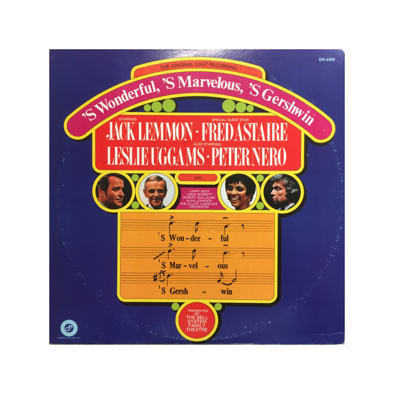 Jack Lemmon, Fred Astaire, Leslie Uggams, Peter Nero – 'S Wonderful, 'S Marvelous, 'S Gershwin Jack Lemmon, Fred Astaire, Leslie Uggams, Peter Nero – 'S Wonderful, 'S Marvelous, 'S Gershwin