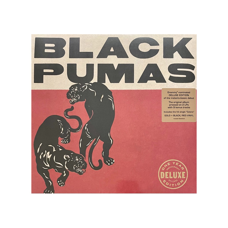 Black Pumas – Black Pumas  2LP - Coloured ( Deluxe Edition)
