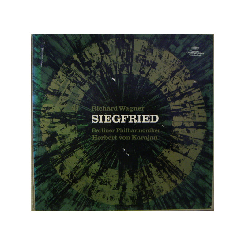 Richard Wagner, Berliner Philharmoniker, Herbert von Karajan – Siegfried 5LP BOX Richard Wagner, Berliner Philharmoniker, Herbert von Karajan – Siegfried 5LP BOX