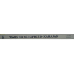 Richard Wagner, Berliner Philharmoniker, Herbert von Karajan – Siegfried 5LP BOX