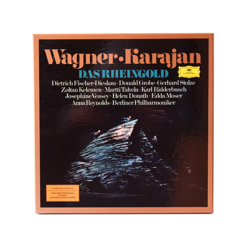 Richard Wagner - Karajan, Berliner Philharmoniker – Das Rheingold 3LP BOX Richard Wagner - Karajan, Berliner Philharmoniker – Das Rheingold 3LP BOX