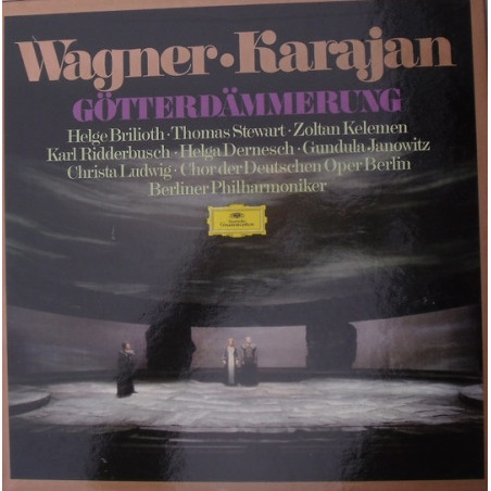 Richard Wagner - Berliner Philharmoniker, Herbert Von Karajan ‎– Götterdämmerung 6LP BOX