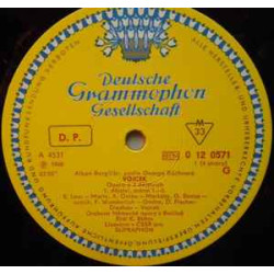 Alban Berg, Dietrich Fischer-Dieskau, Karl Böhm ‎– Vojcek 2LP