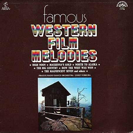Prague Radio Dance Orchestra / Josef Vobruba ‎– Famous Western Film Melodies