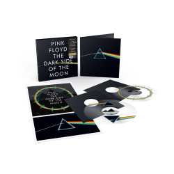 PINK FLOYD: DARK SIDE OF THE MOON 50th Anniversary 2023 Remaster Limited Collectors Edition-CLEAR 2LP