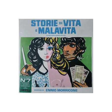 Ennio Morricone ‎– Storie Di Vita E Malavita - Colonna Sonora Originale Del Film Coloured RSD 2024