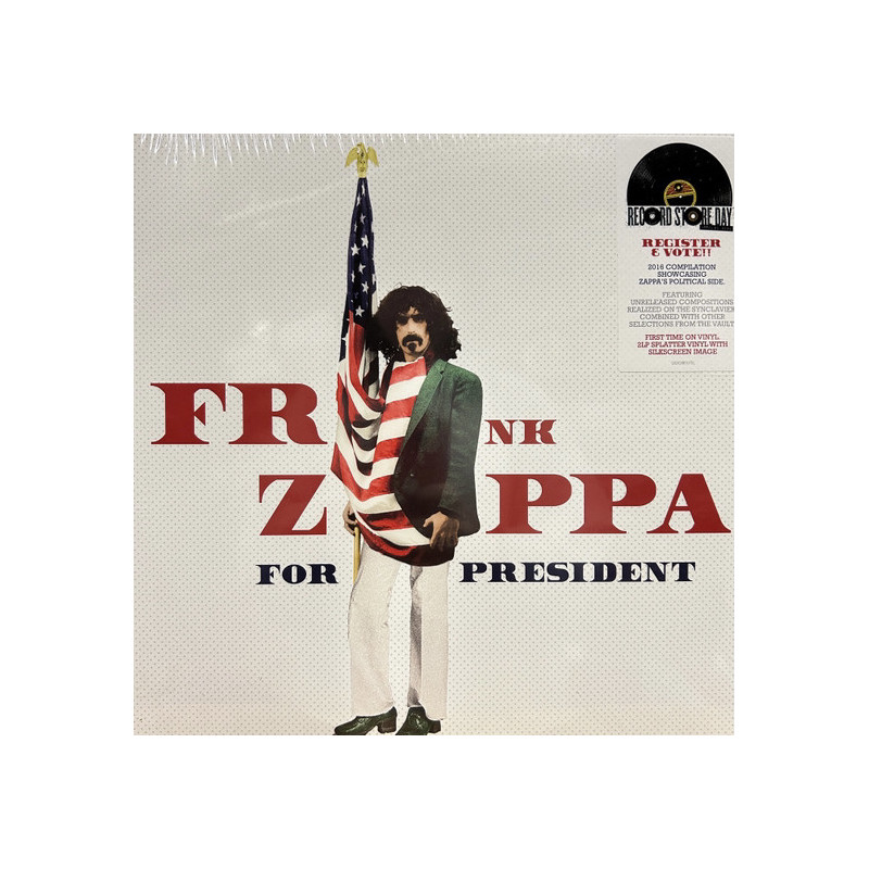 Frank Zappa – Frank Zappa For President LP+ 7'Single - Coloured RSD 2024 Frank Zappa – Frank Zappa For President LP+ 7'Single - Coloured RSD 2024