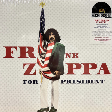 Frank Zappa – Frank Zappa For President LP+ 7'Single - Coloured RSD 2024