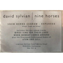 Nine Horses – Snow Borne Sorrow 2LP RSD 2024 Coloured - David Sylvian