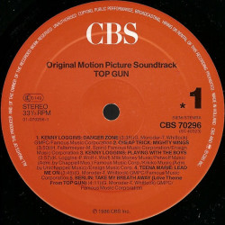Various ‎– Top Gun (Original Motion Picture Soundtrack)