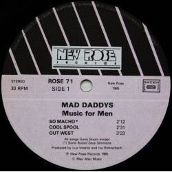 Mad Daddys – Music For Men
