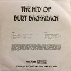 The Singers & Chorus Of Manhattan – The Hits Of Burt Bacharach