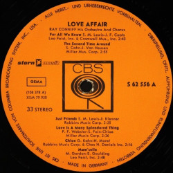 Ray Conniff And The Singers – Love Affair