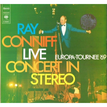 Ray Conniff – Live Concert In Stereo / Europa Tournee '69 2LP