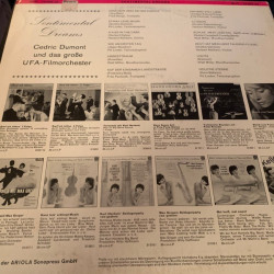 Cedric Dumont Und Sein Grosses UFA-Film-Orchester – Sentimental Dreams