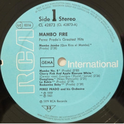 Perez Prado And His Orchestra – Mambo Fire - Perez Prado's Greatest Hits